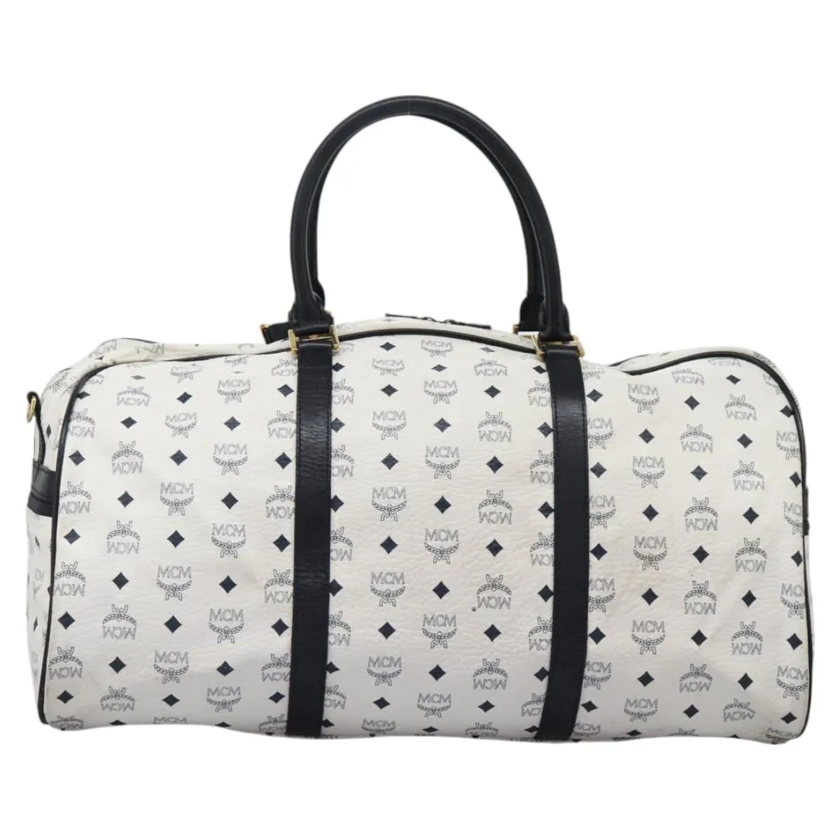 MCM Visetos Canvas Travel Bag (Pre-Owned)