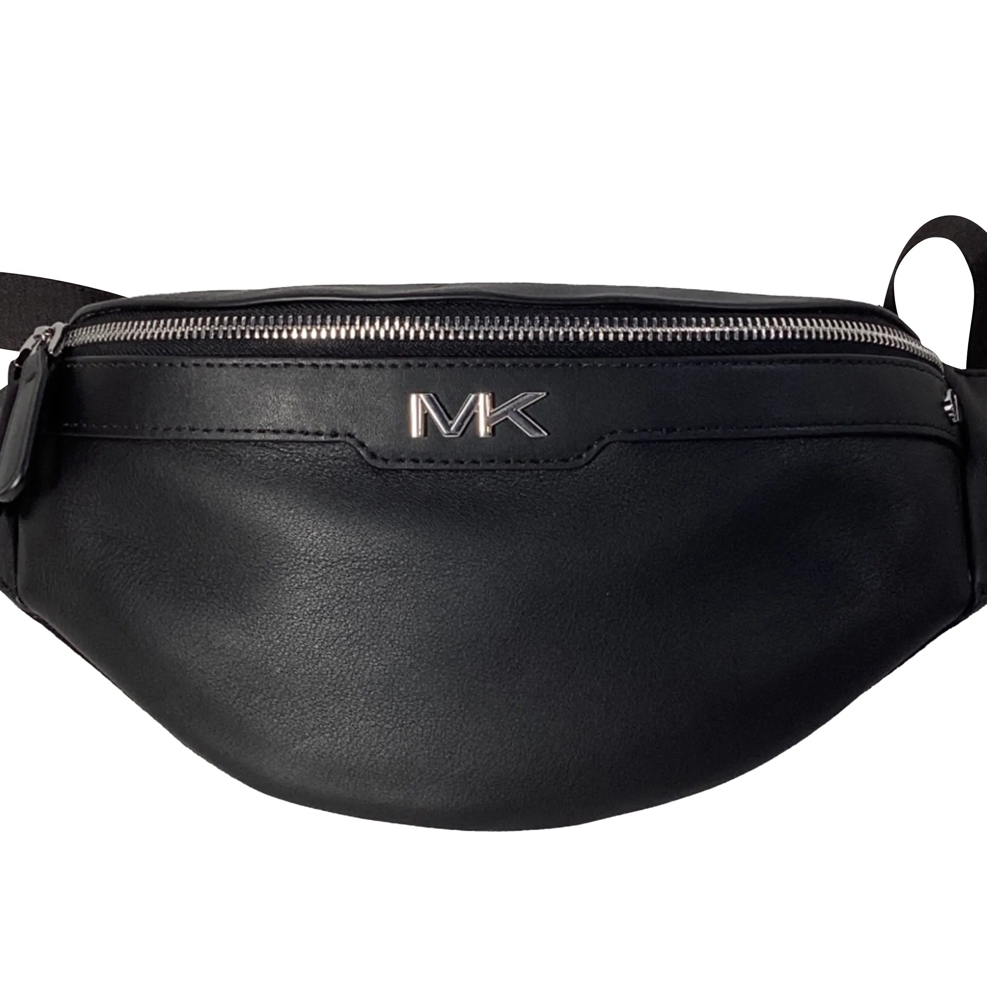 Michael Kors Varick Hip Bag in Black Leather