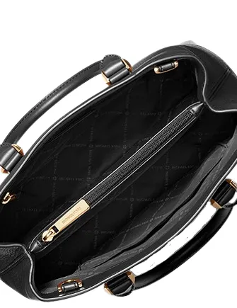 Michael Michael Kors Crosby Medium Pebbled Leather Satchel