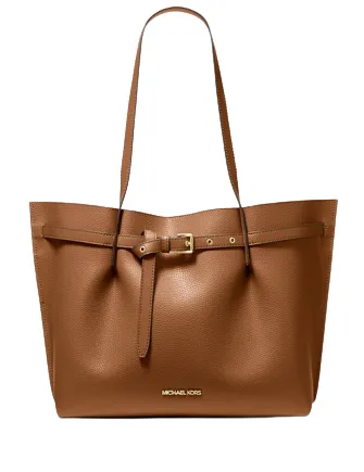 Michael Michael Kors Emilia Large Pebbled Leather Tote Bag