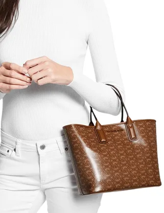 Michael Michael Kors Jodie Small Logo Jacquard Tote Bag