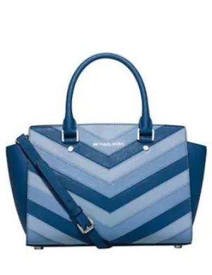 Michael Michael Kors Medium Selma Chevron Satchel