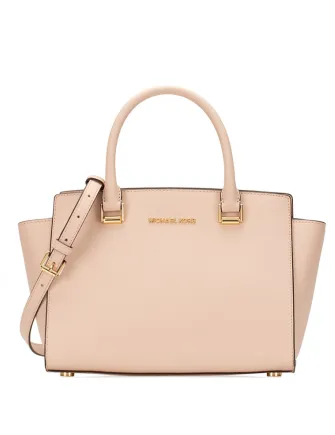 Michael Michael Kors Medium Selma Saffiano Zip Satchel