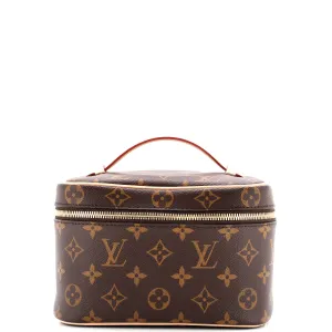 Nice Vanity Case Monogram Canvas Mini