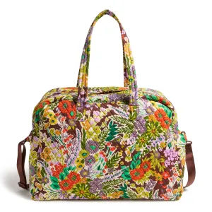 Outlet Cotton Large Weekender Travel Bag