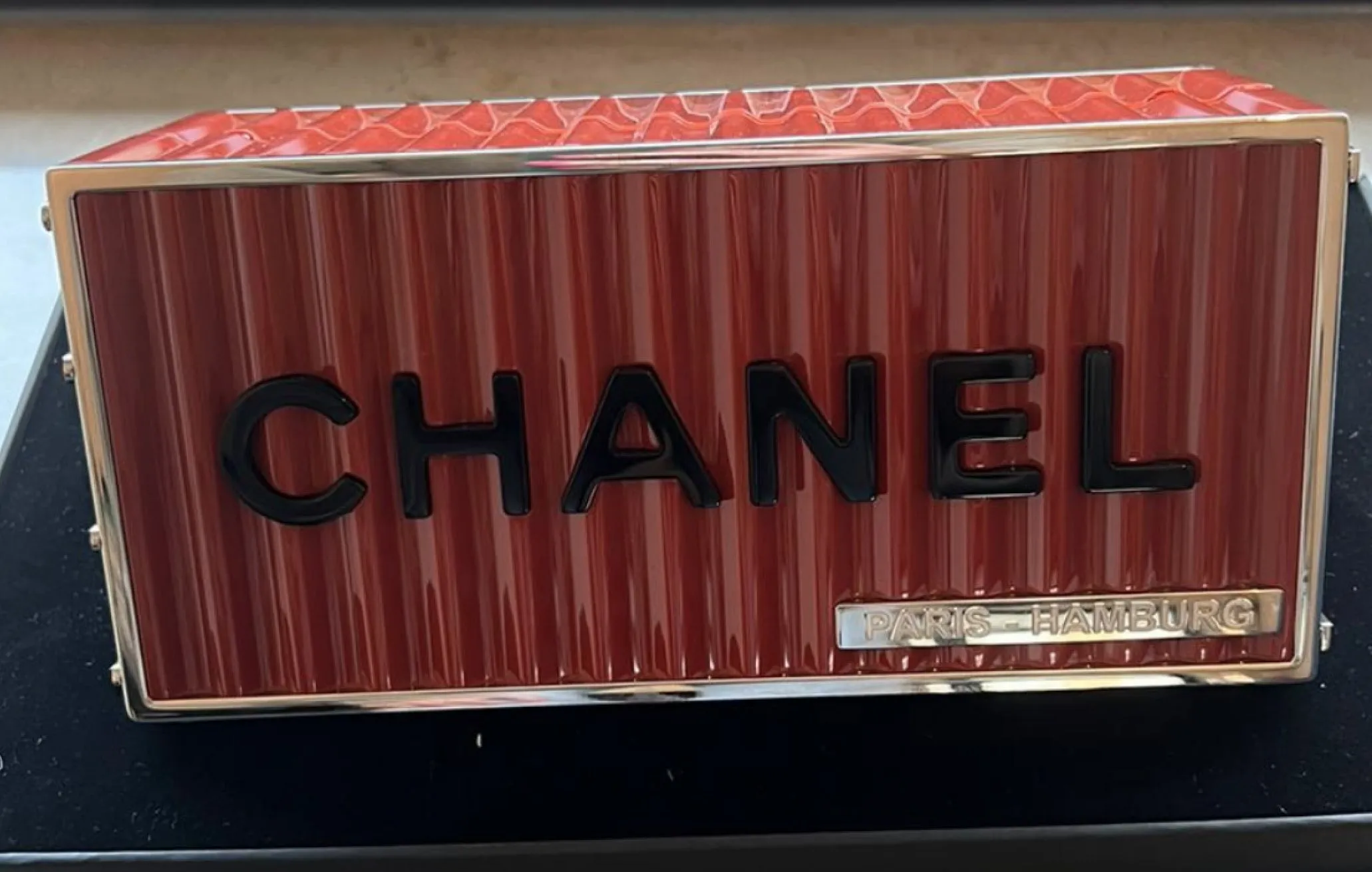 Paris Hamburg Container Minaudi??re Clutch Bag 2017