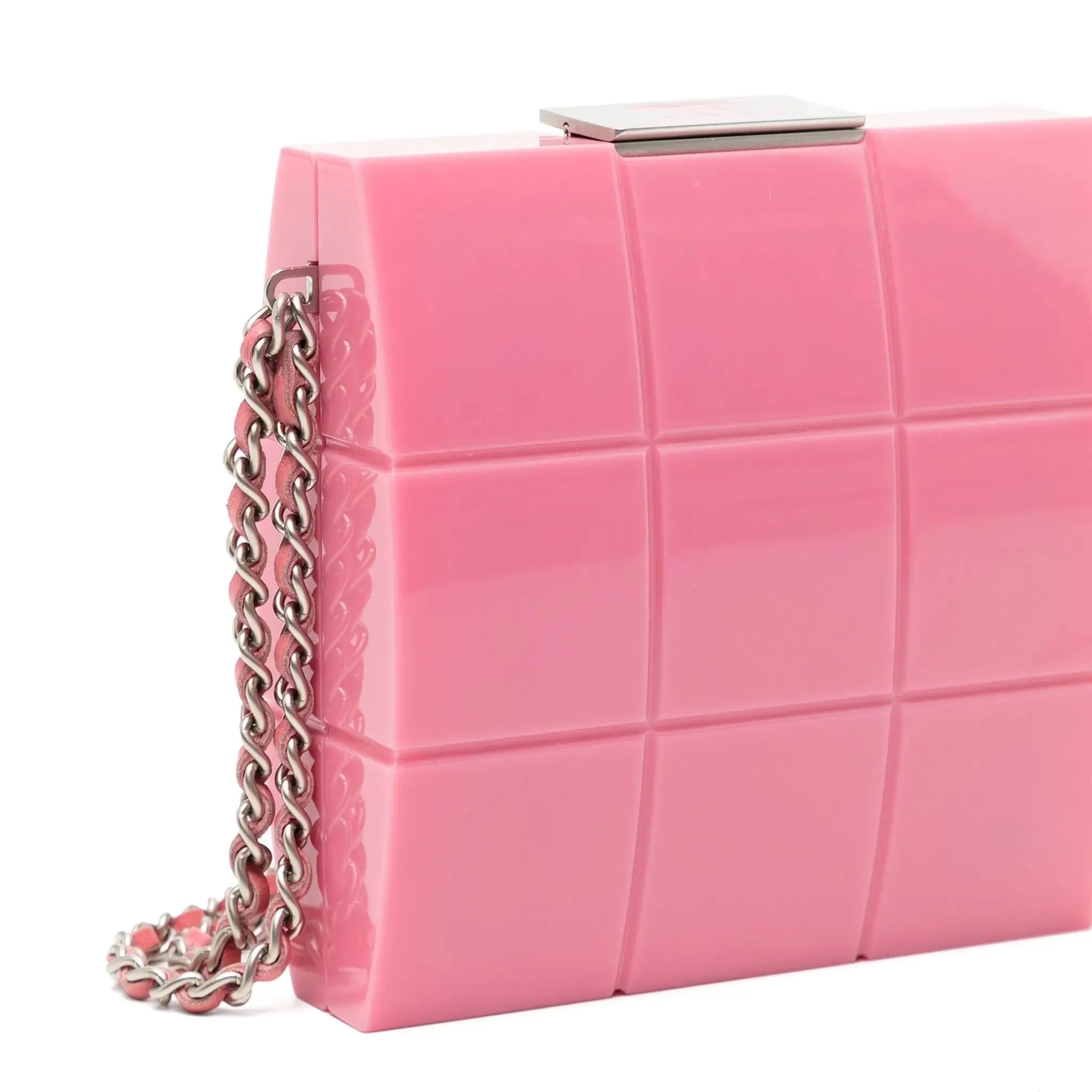 Pink Choco Bar Minaudi??re Clutch Bag 2002