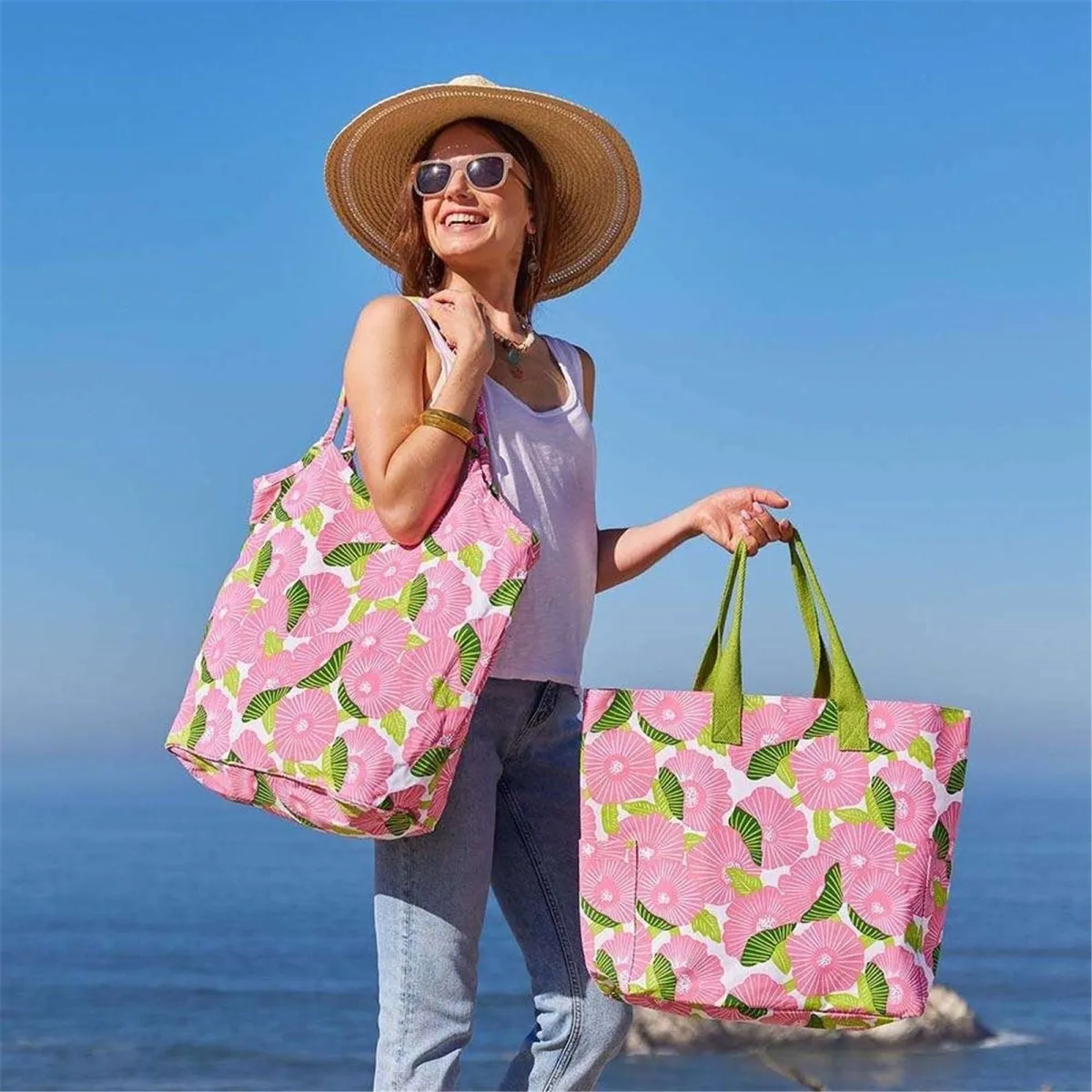 Poppy Papaver Bucket Bag