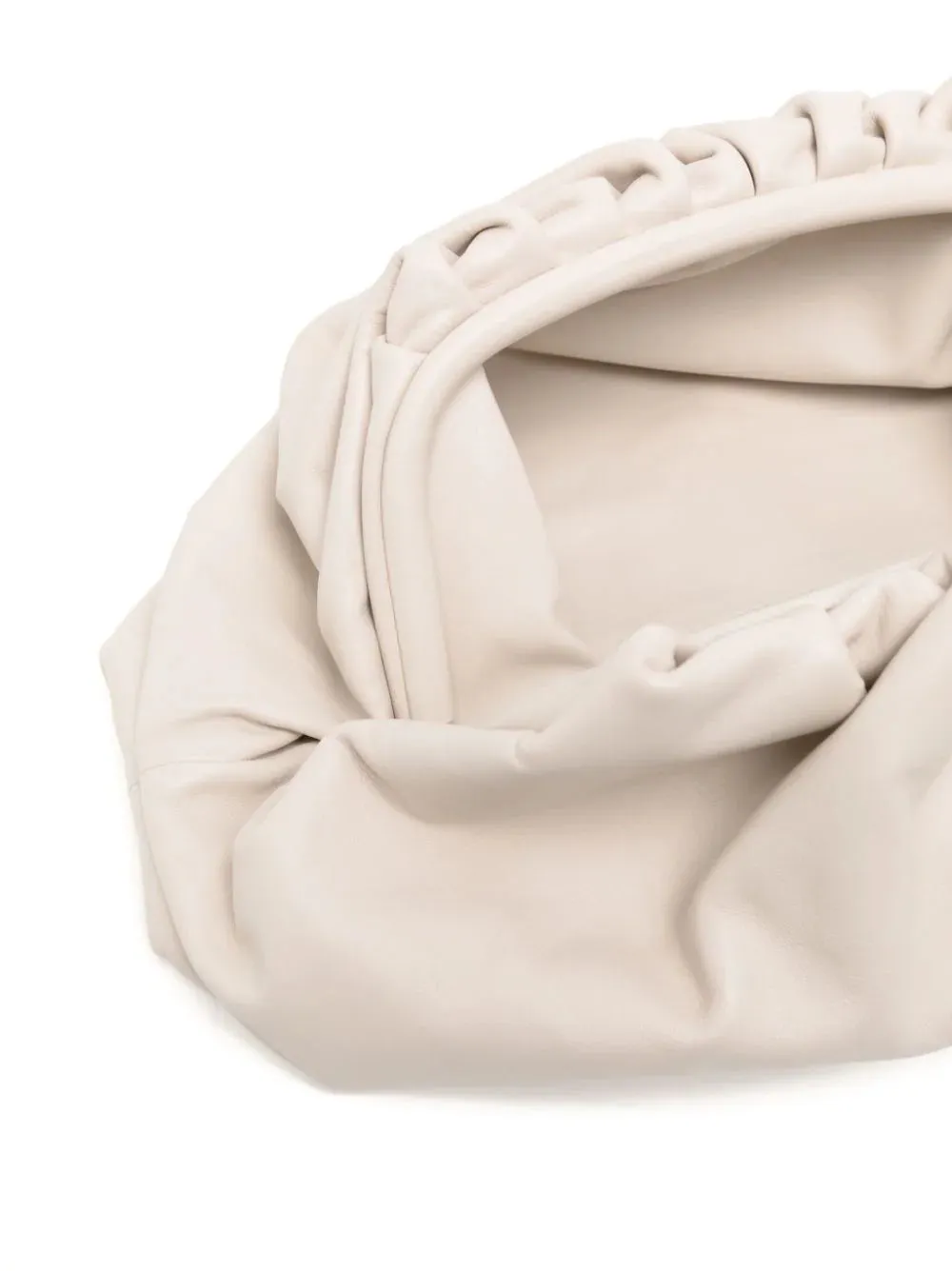 Pouch Leather Clutch White