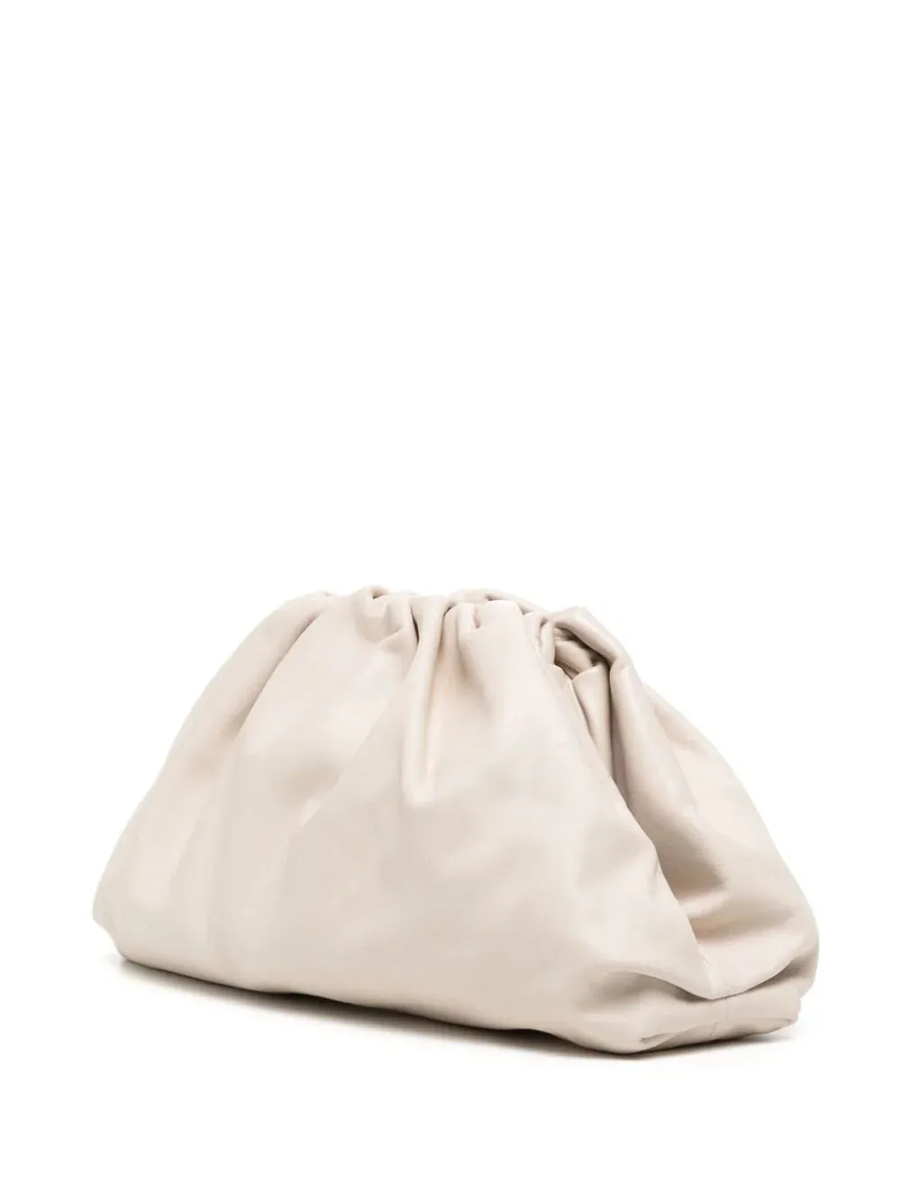 Pouch Leather Clutch White