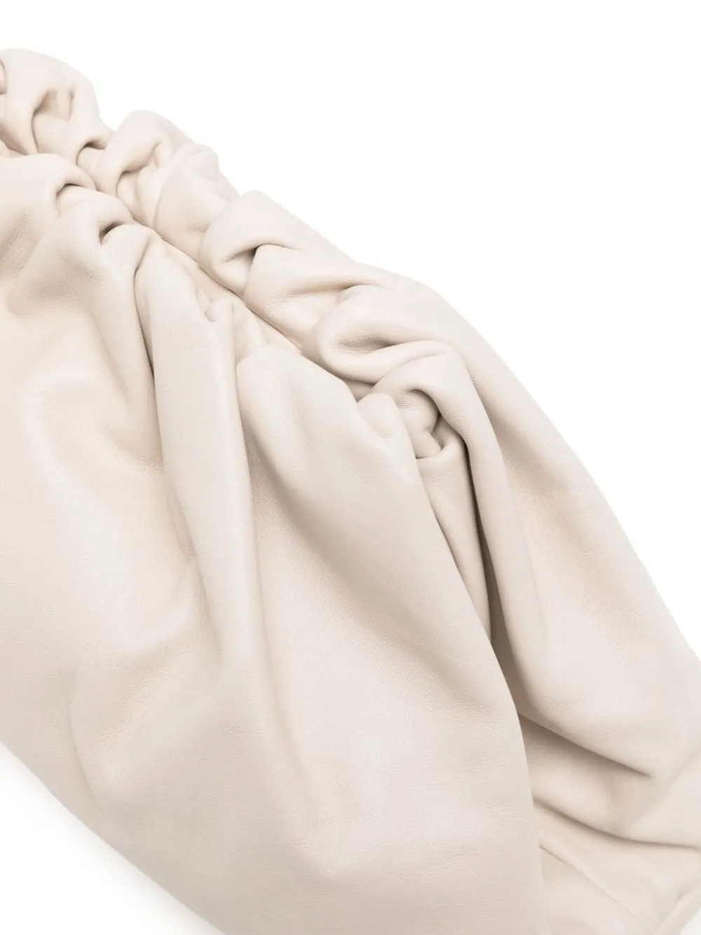 Pouch Leather Clutch White