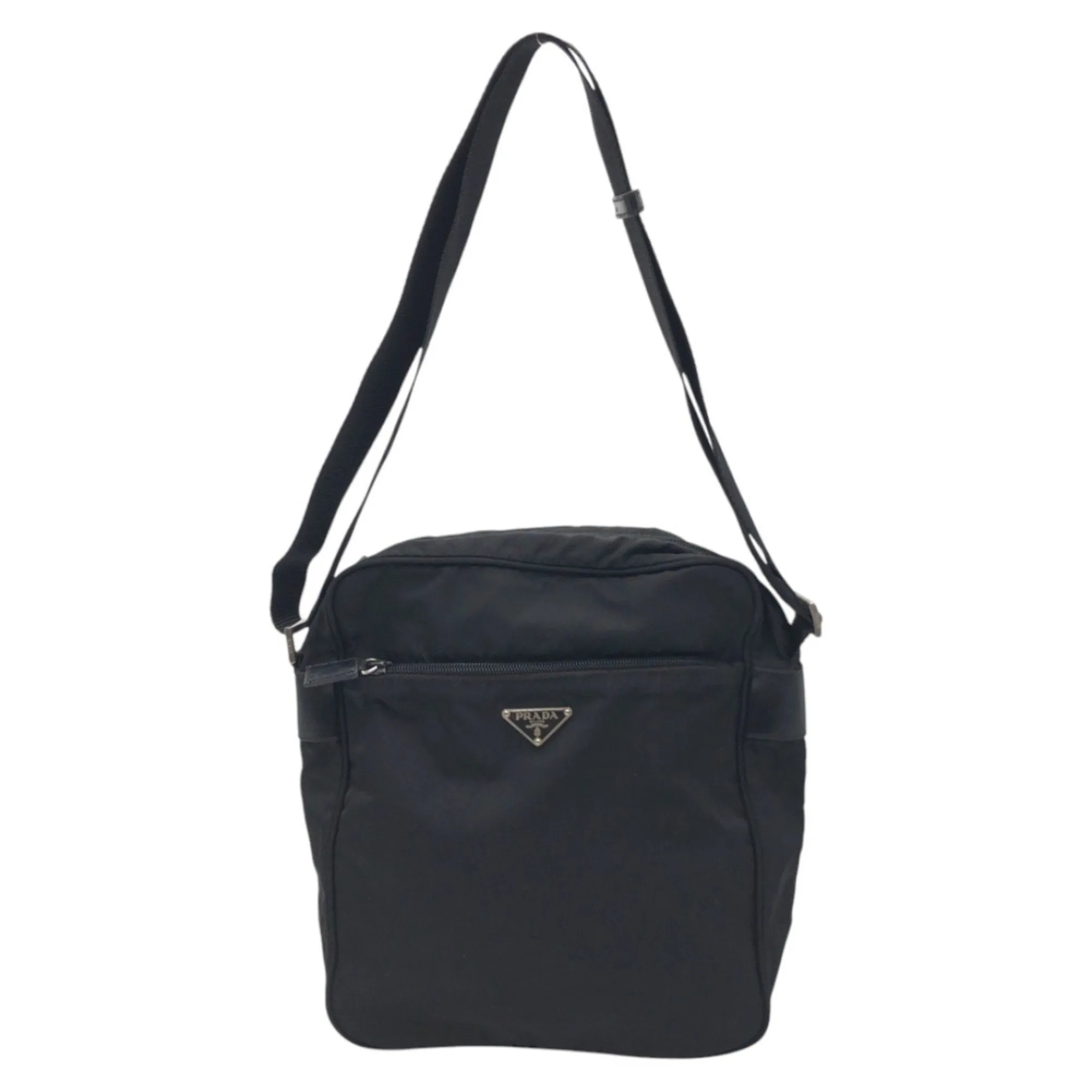 Prada Nylon Messenger Bag Shoulder Bag (Pre-Owned)