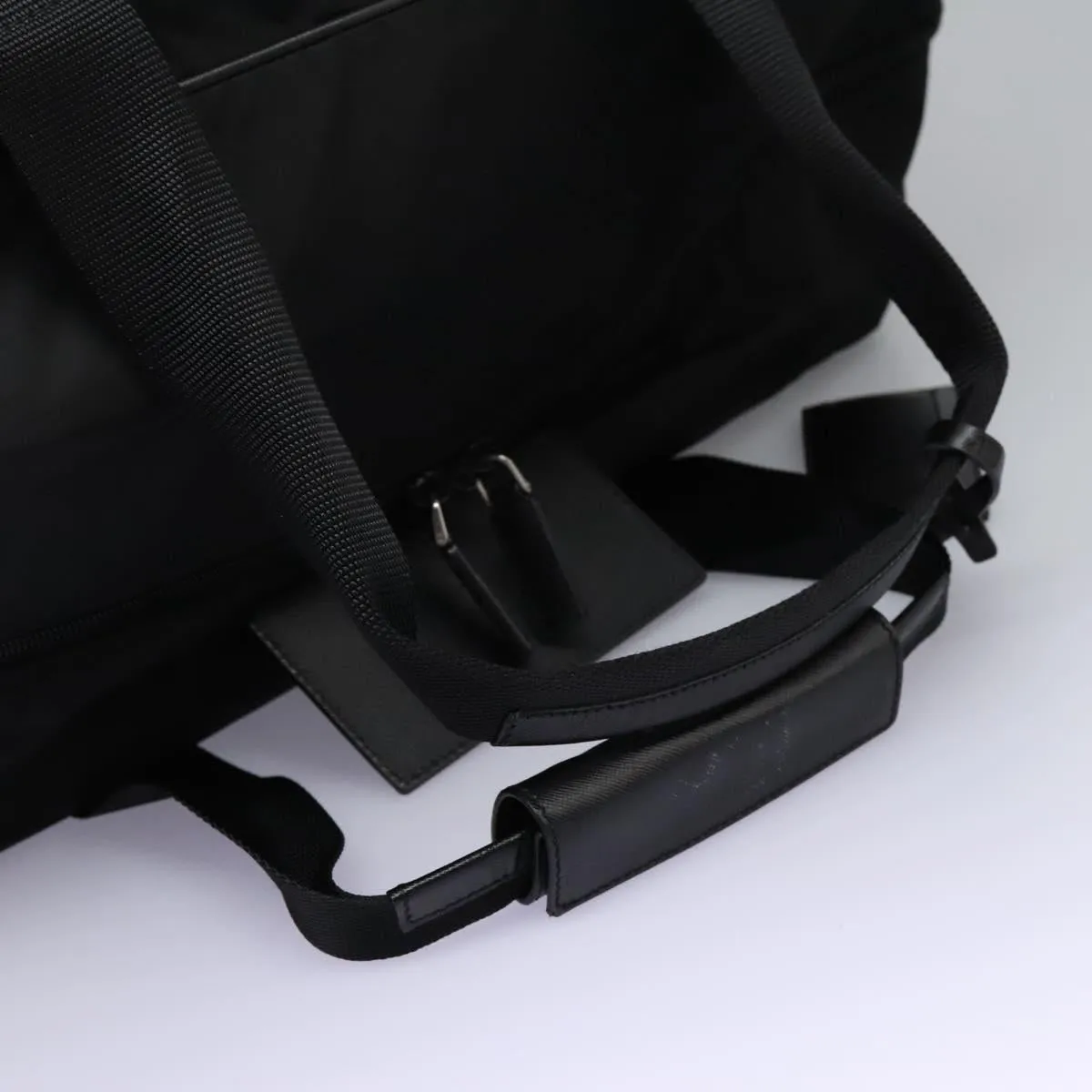 Prada Re-Nylon Synthetic Travel Bag (Pre-Owned)