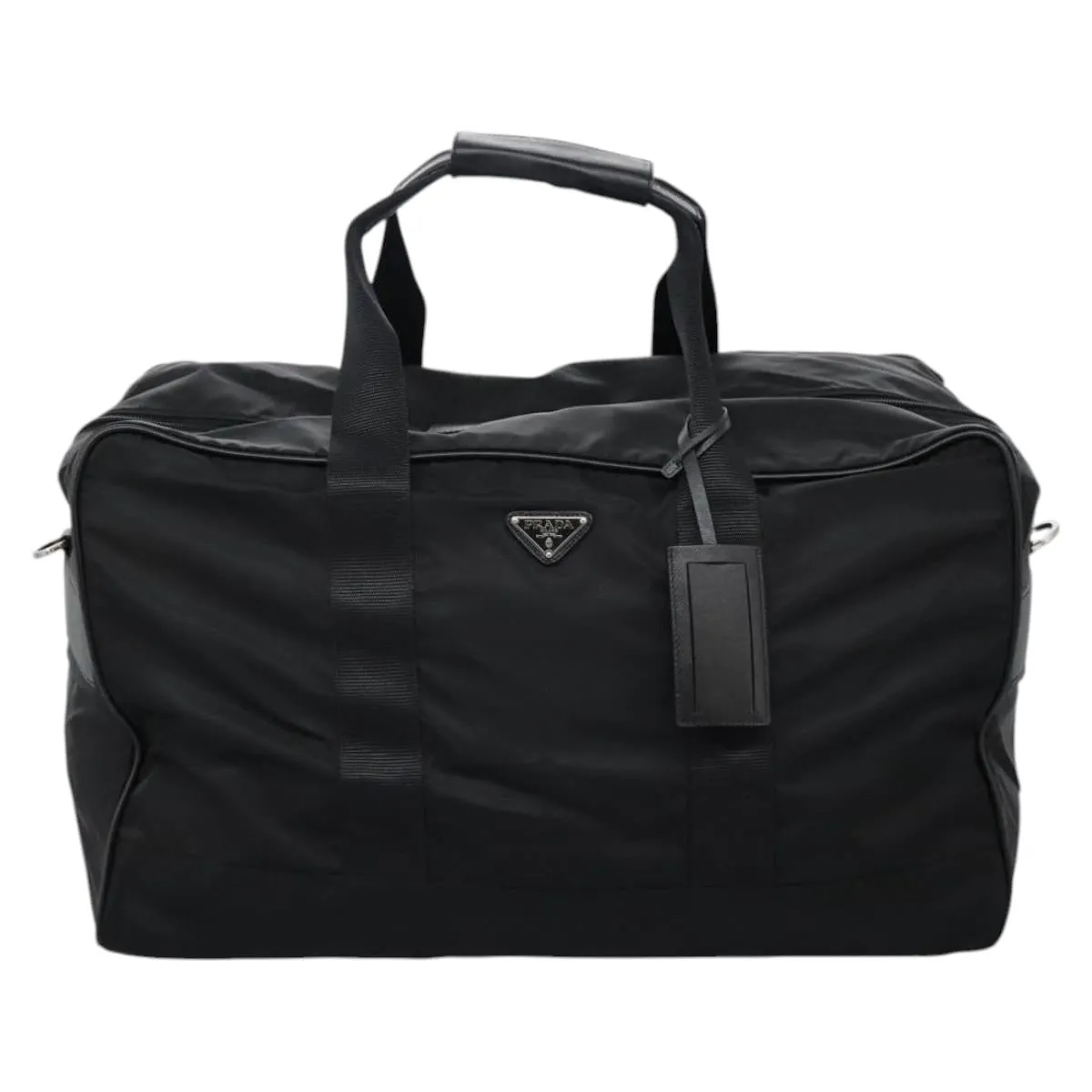 Prada Re-Nylon Synthetic Travel Bag (Pre-Owned)