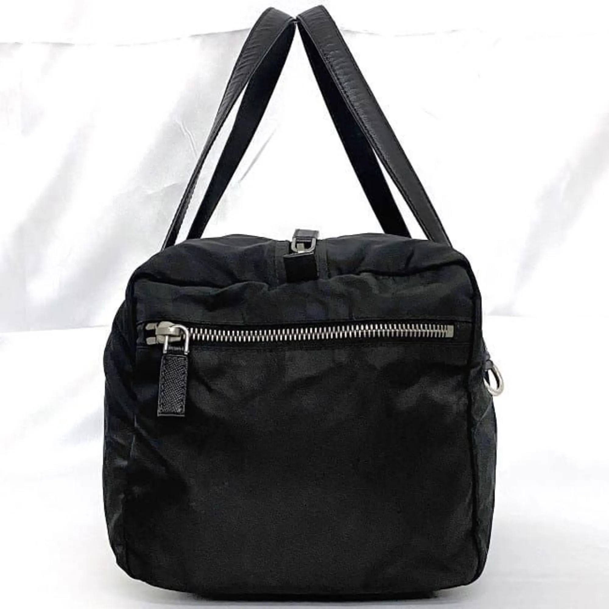 Prada Saffiano Synthetic Travel Bag (Pre-Owned)