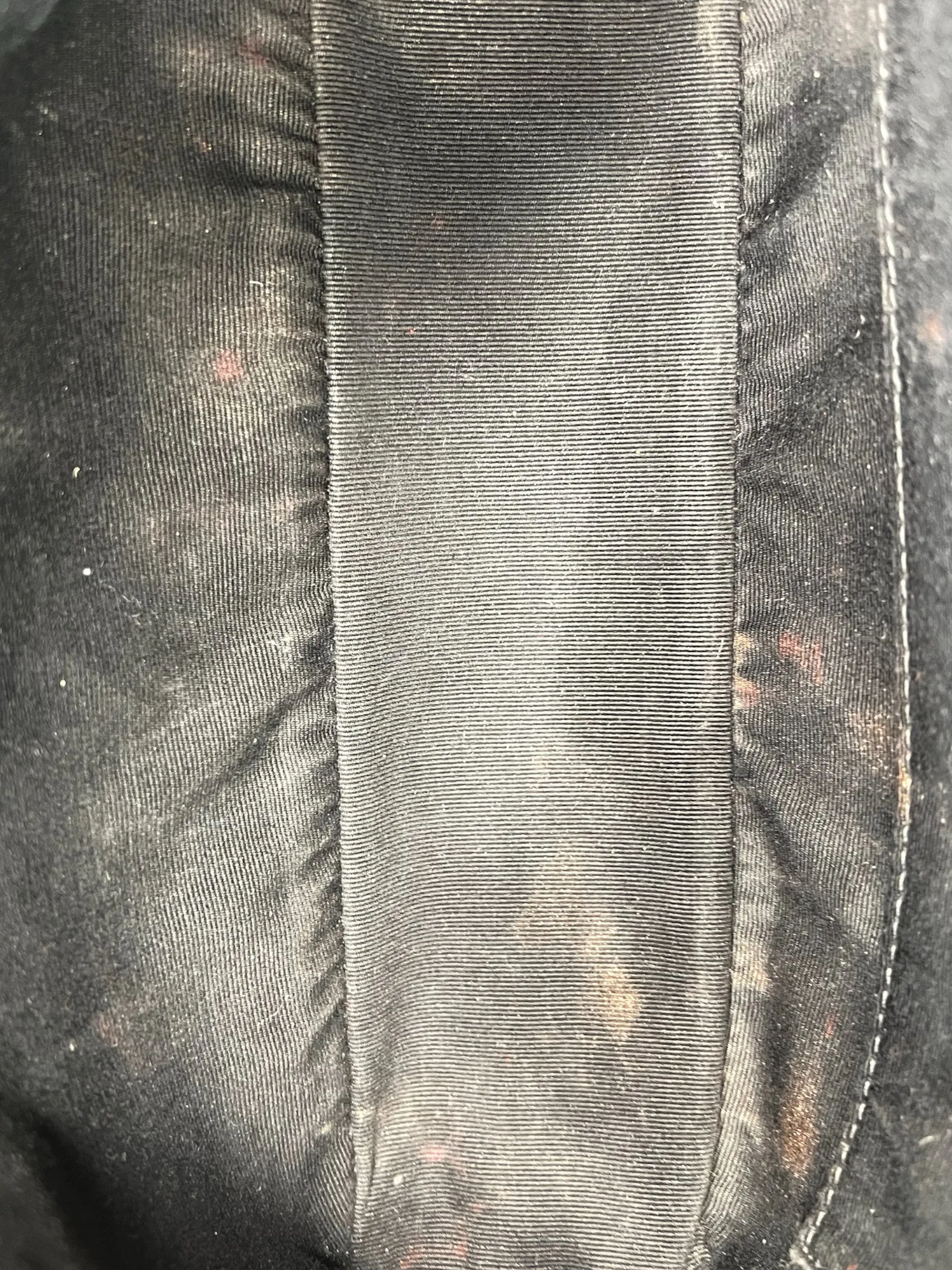 Saint Laurent Black Leather "Lou" Crossbody