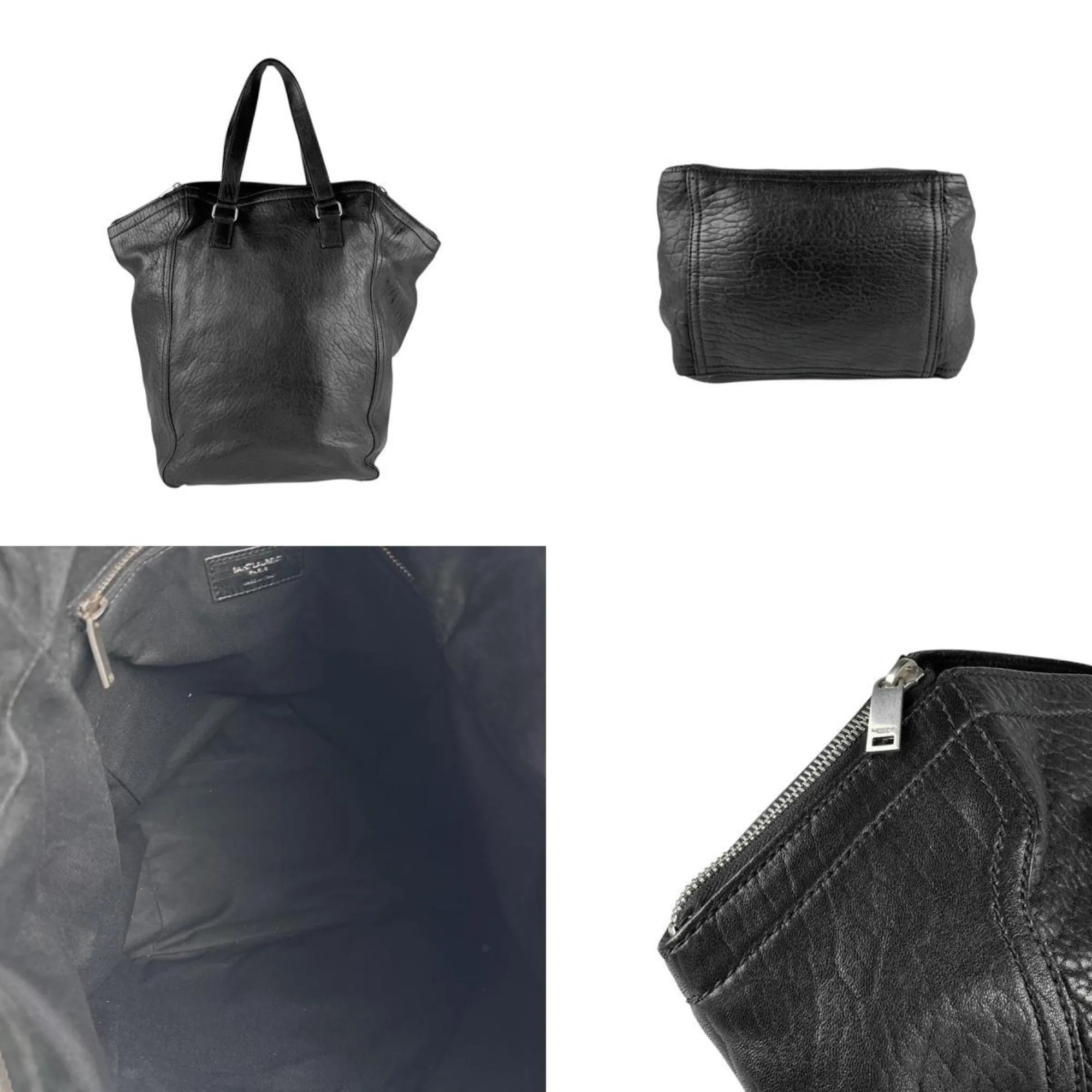 Saint Laurent Leather Handbag (Pre-Owned)