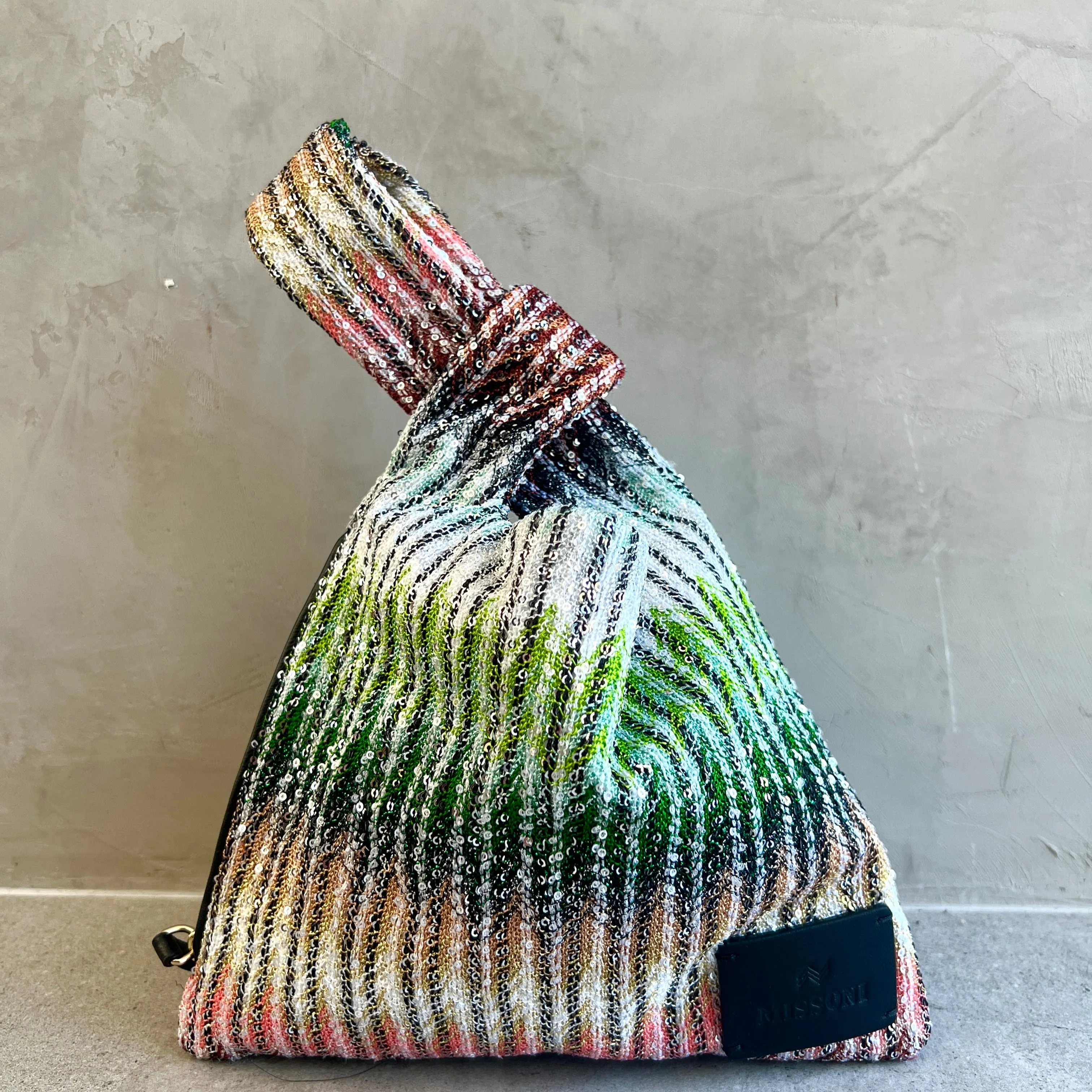 Sequin Knot Bag, Multi