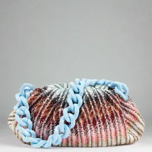 Sequin Pouch, Lurex Multi