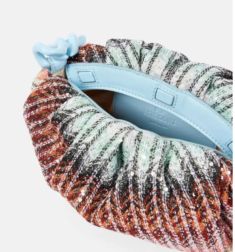 Sequin Pouch, Lurex Multi