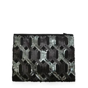 Sequins Envelope Clutch