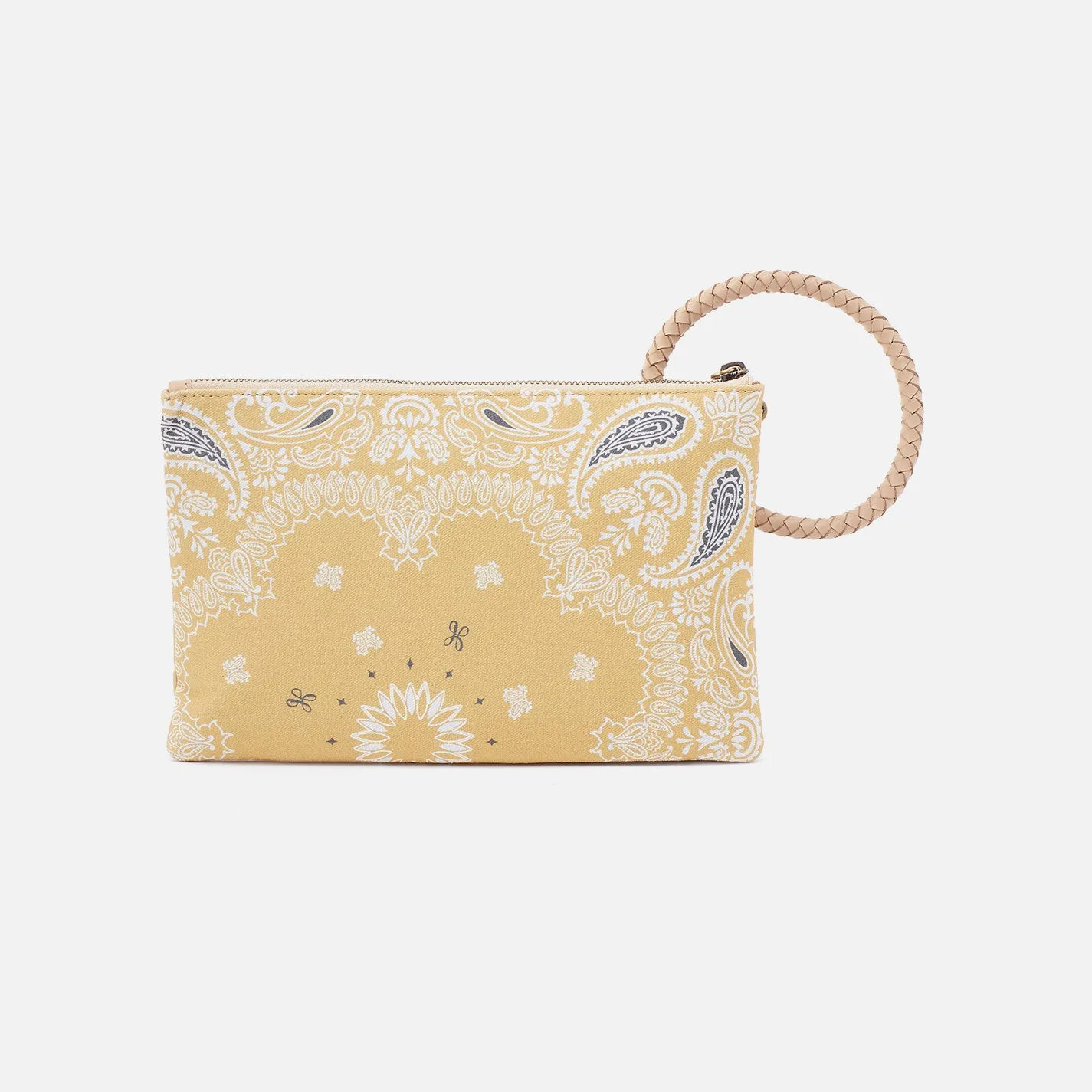 Sheila Clutch In Canvas - Sunset Bandana