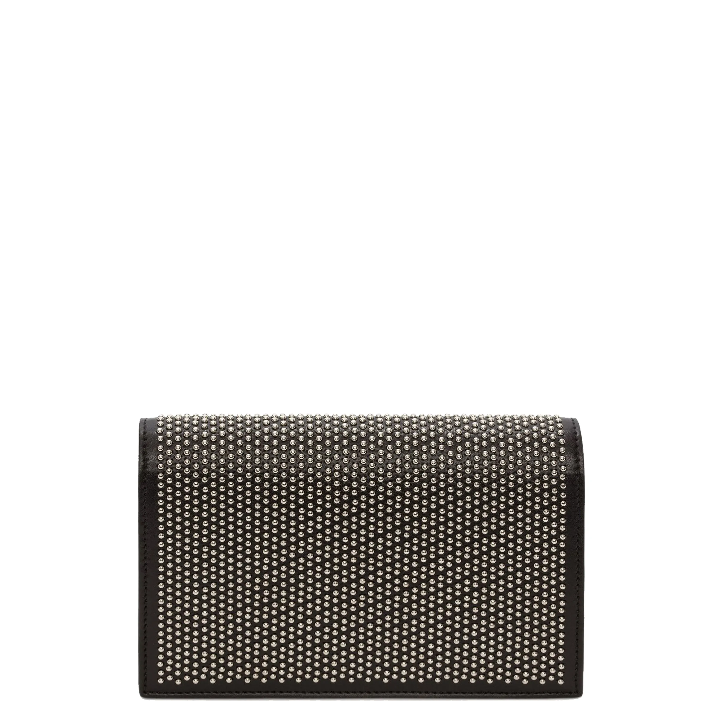 Skull Mini Bag Studded, Black/Silver