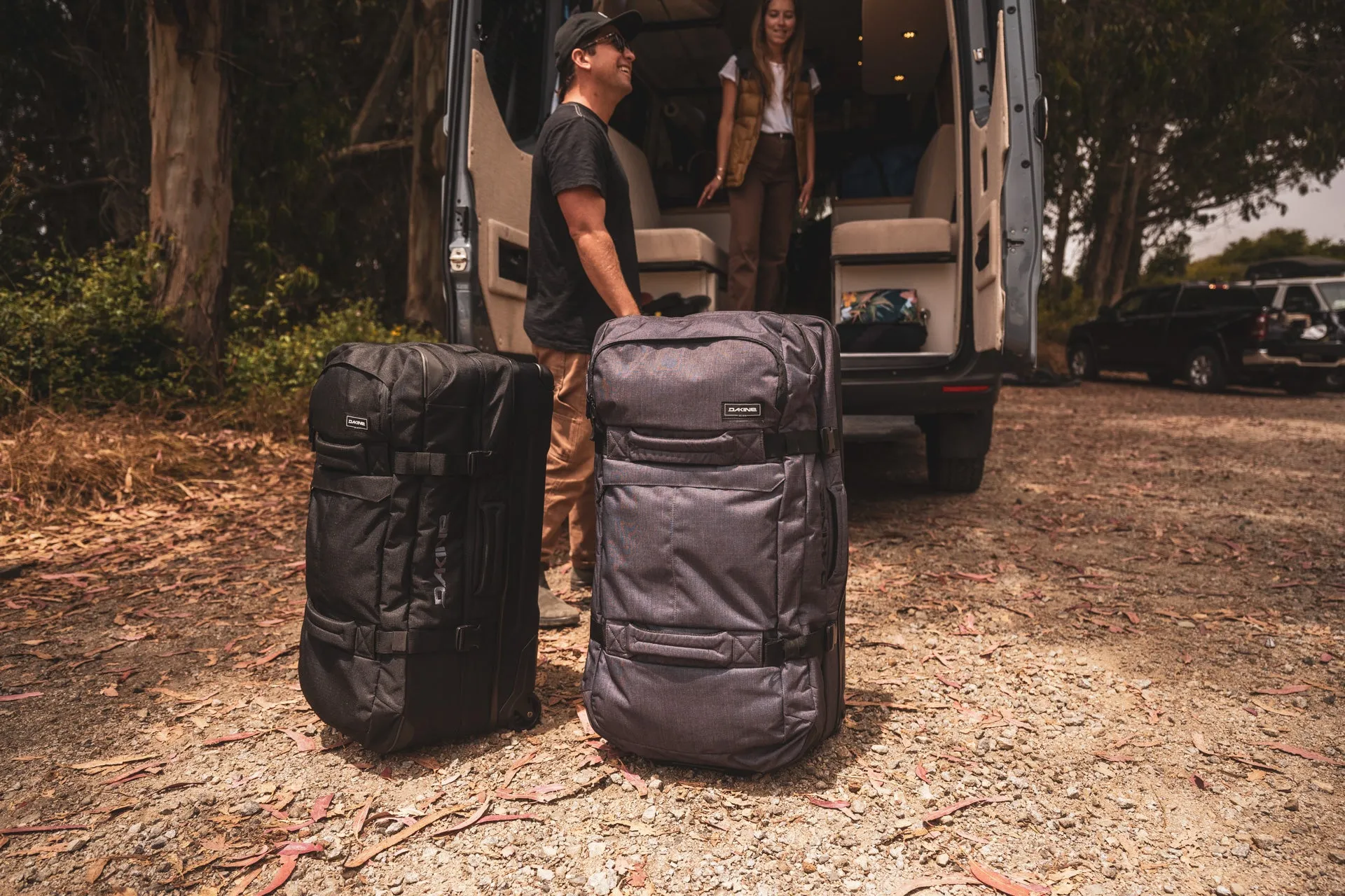 Split Roller Bag 85L - Black
