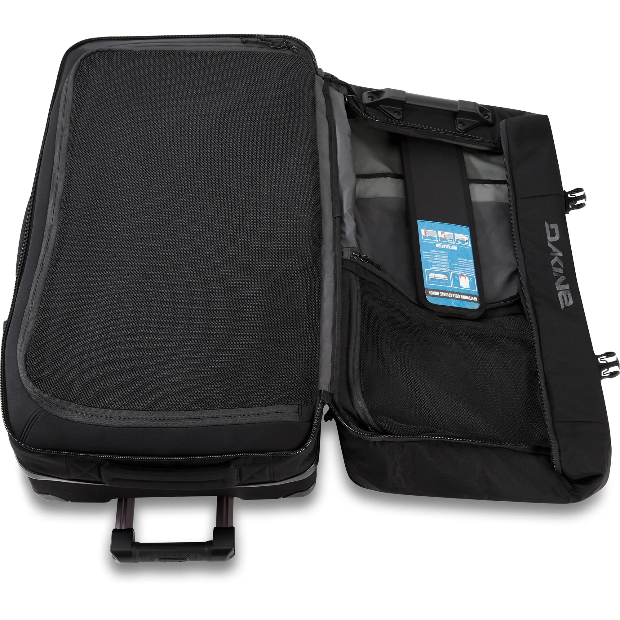 Split Roller Bag 85L - Black