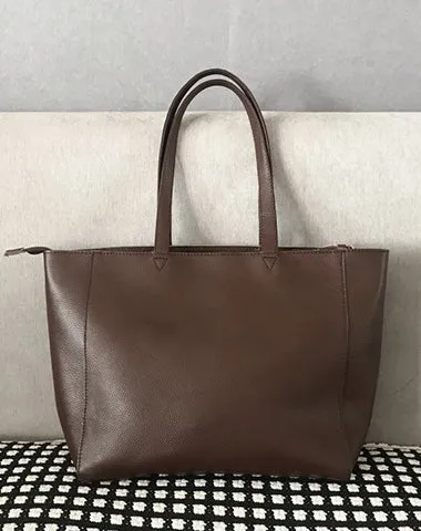 Stylish Womens Black Leather Tote Bag Shoulder Tote Bag Black Tote Purse For Women