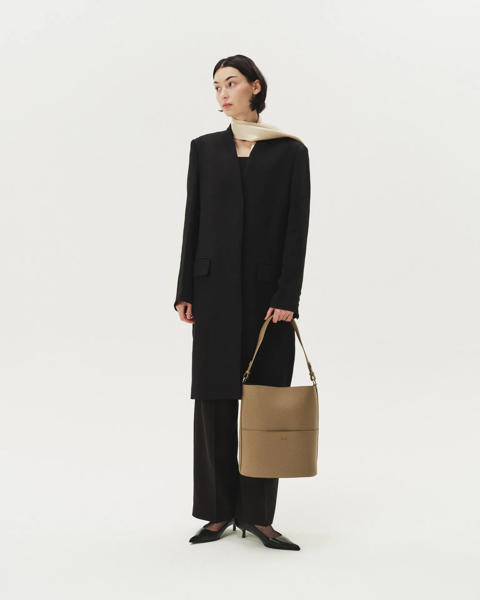 Tall Tote Taupe