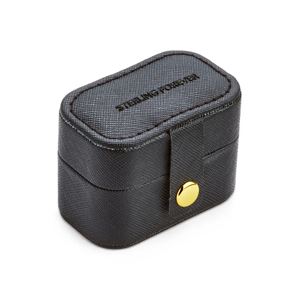 Travel Ring Case - Black