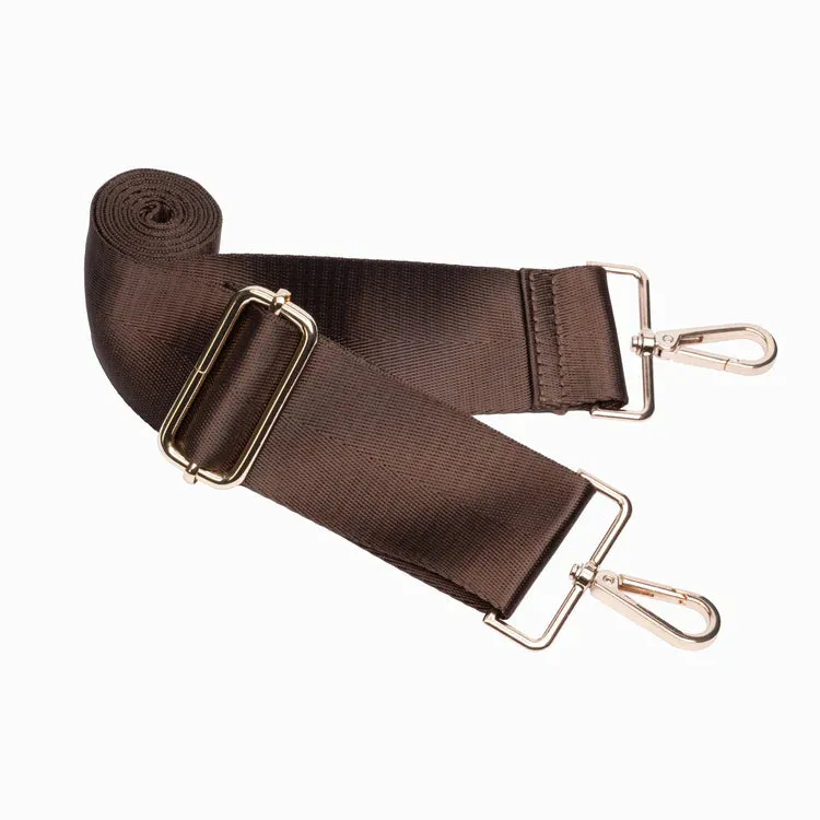 WanderFull HydroBag Chocolate Brown Shiny with Matching Solid Strap
