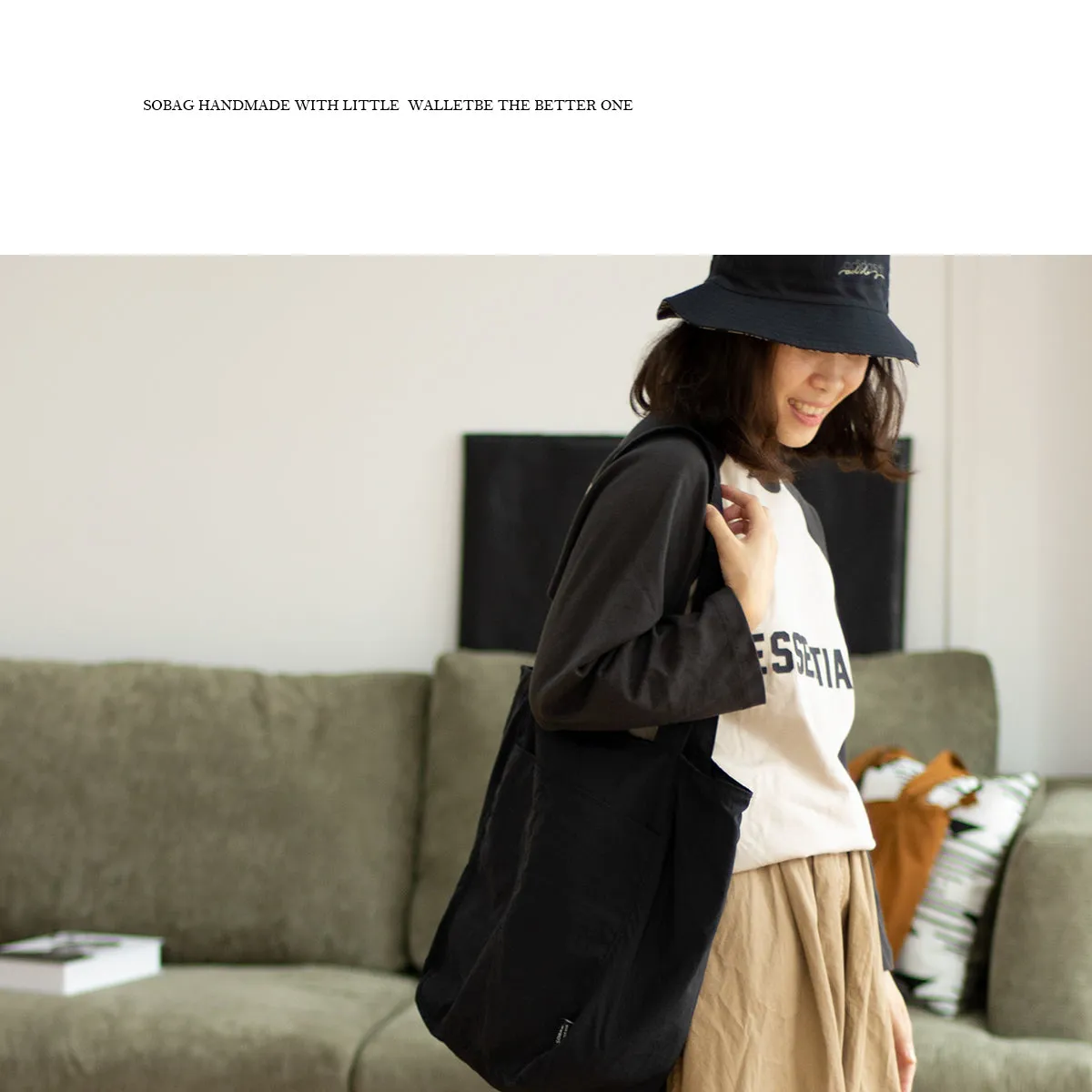 Womens Huge White Nylon Tote Bag Khaki Large Nylon Tote Bag with Zipper