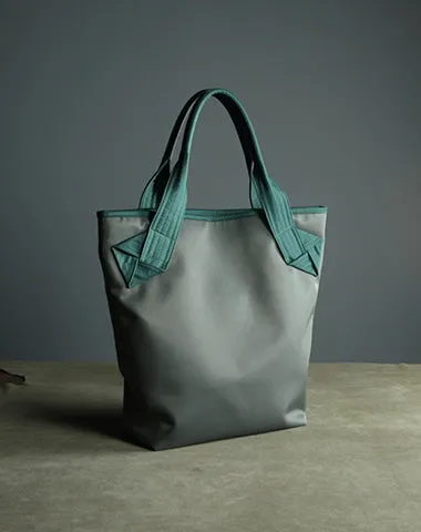 Womens Khaki Nylon Shoulder Tote Bags Best Khaki Nylon Tote Handbag Shopper Bags Purse for Ladies