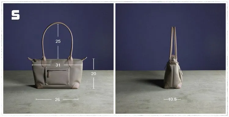Womens Light Gray Nylon Shoulder Tote Small Light Gray Nylon Handbag Purse for Ladies