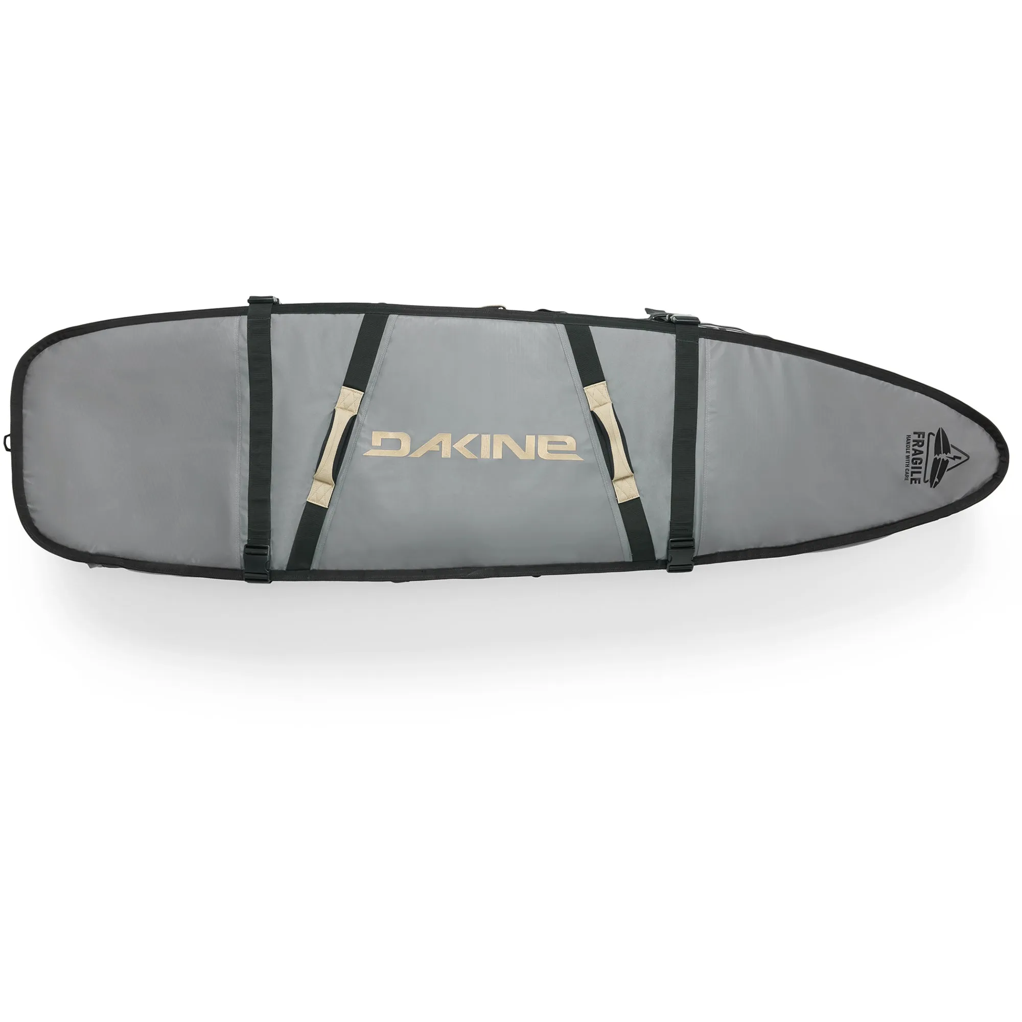 World Traveler Quad Surfboard Roller Bag - Castlerock/Stone