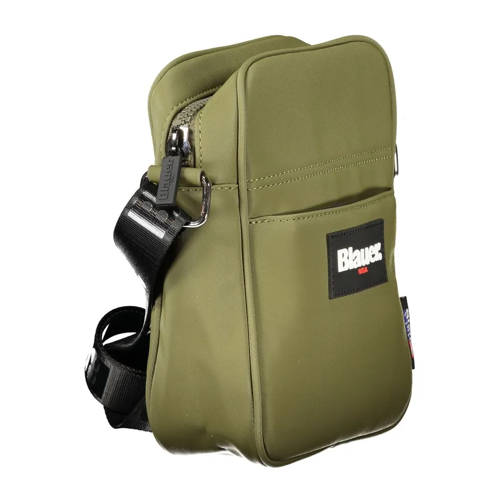 Blauer Polyester Men Shoulder Men's Bag