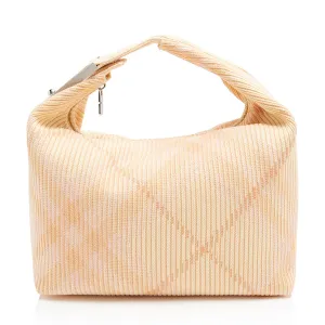 Burberry Knit Check Peg Medium Duffle