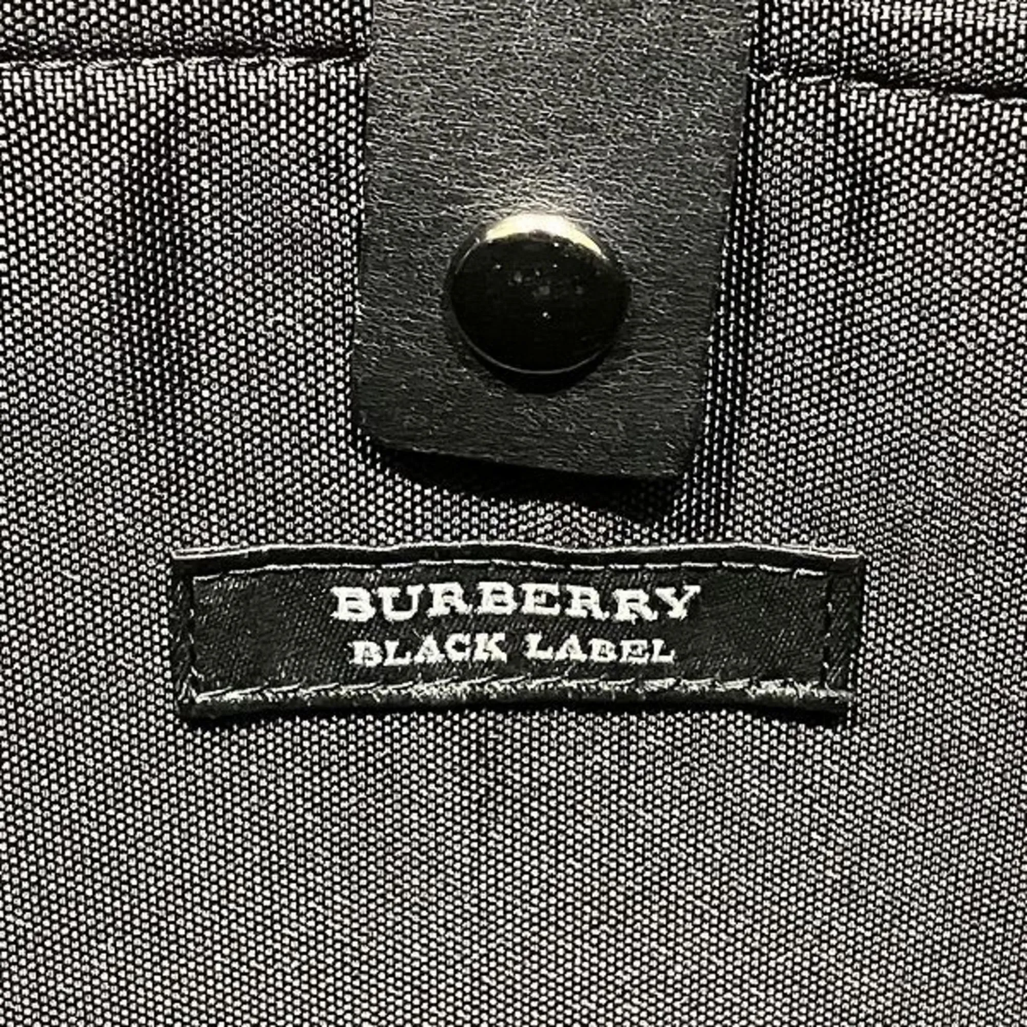 Burberry Nylon Leather Tote Bag (Pre-Owned)