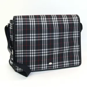 Burberry Pvc Leather Shoulder Bag (Pre-Owned)