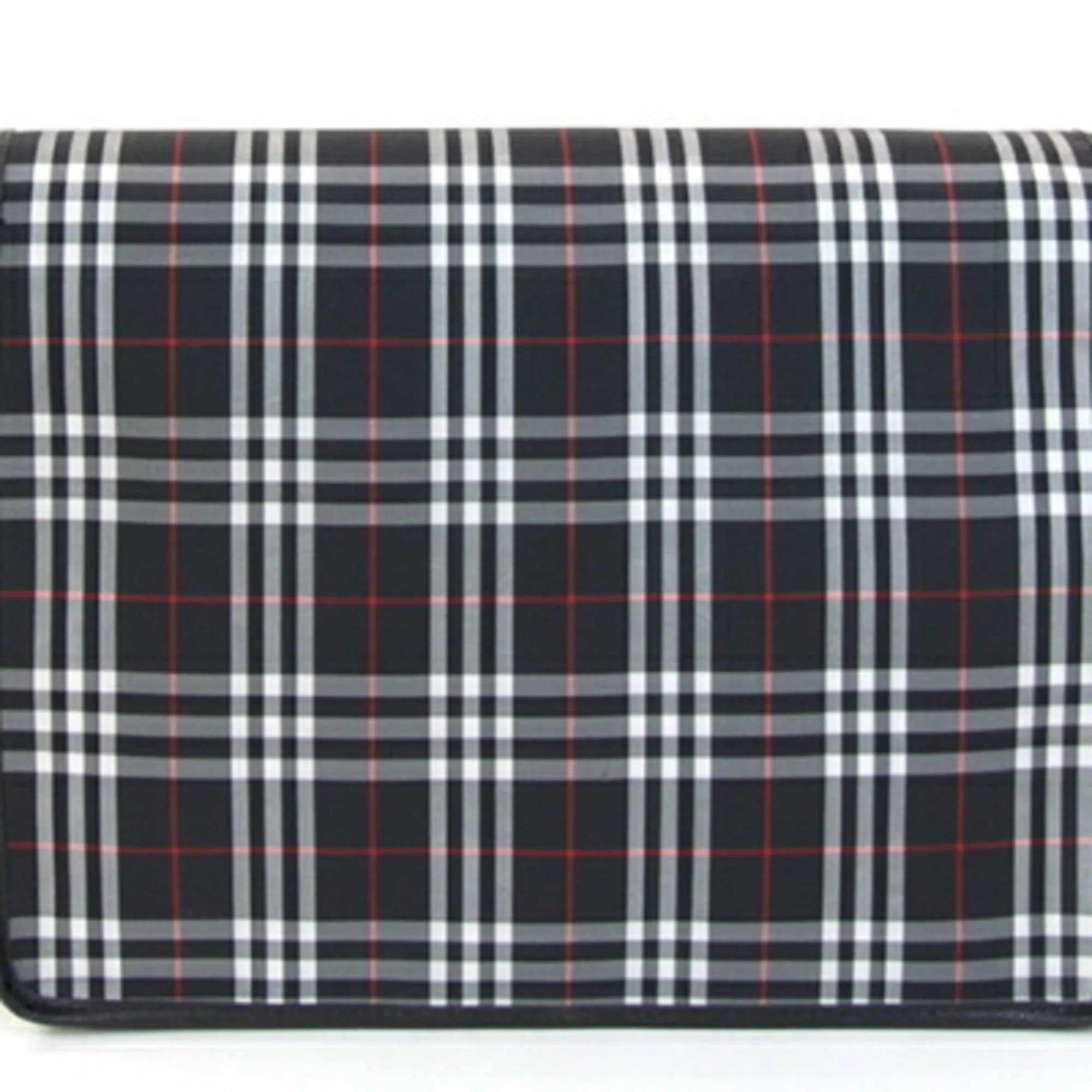 Burberry Pvc Leather Shoulder Bag (Pre-Owned)