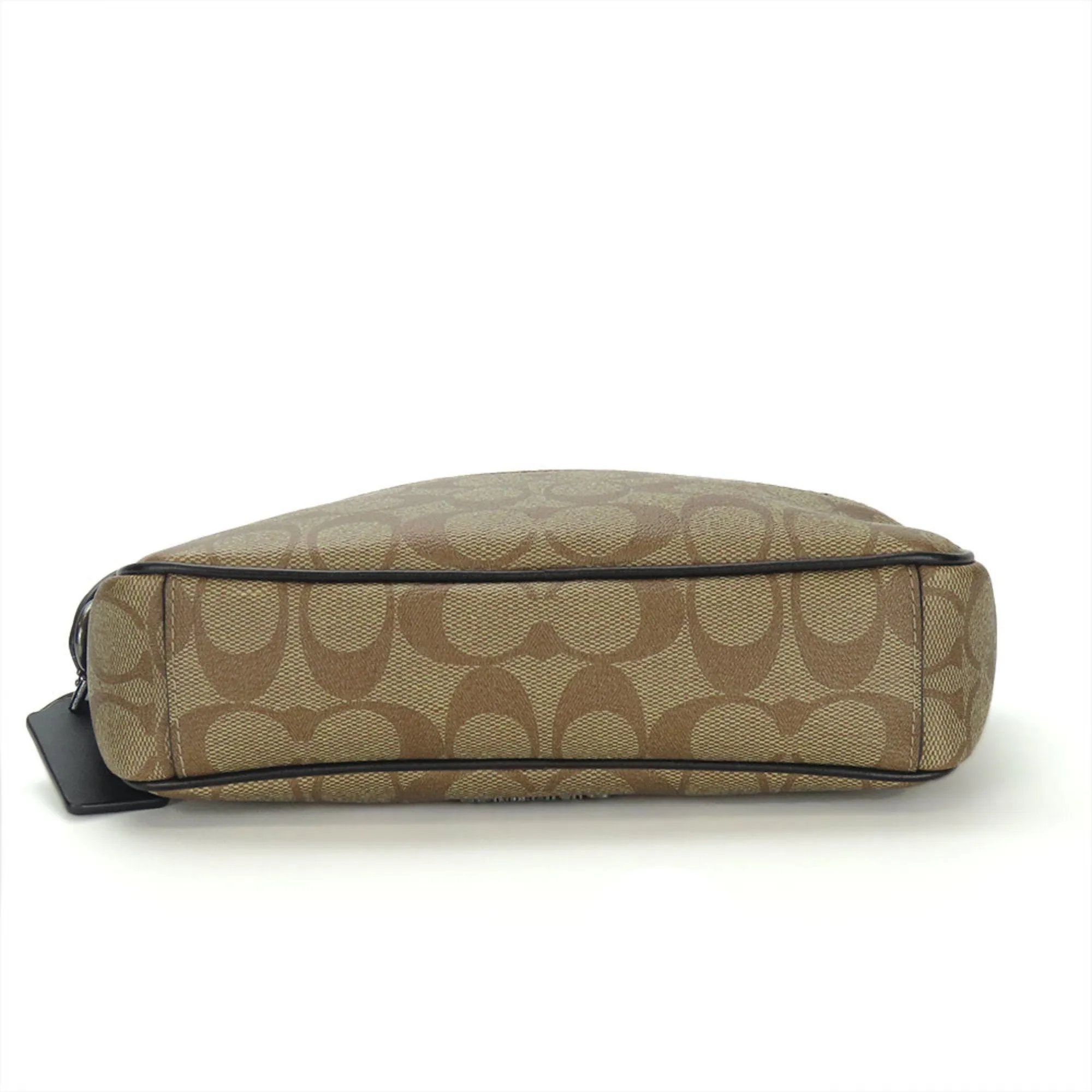 Coach Signature  Signature Line Shoulder Bag (Pre-Owned)