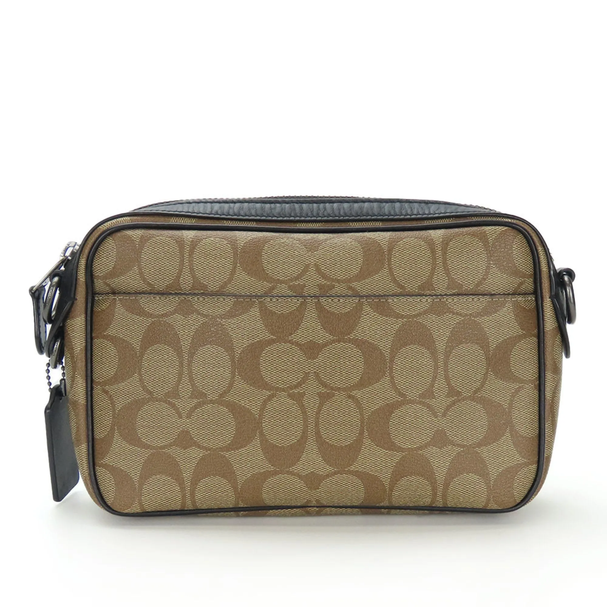 Coach Signature  Signature Line Shoulder Bag (Pre-Owned)