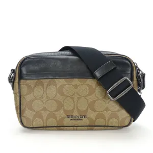 Coach Signature  Signature Line Shoulder Bag (Pre-Owned)