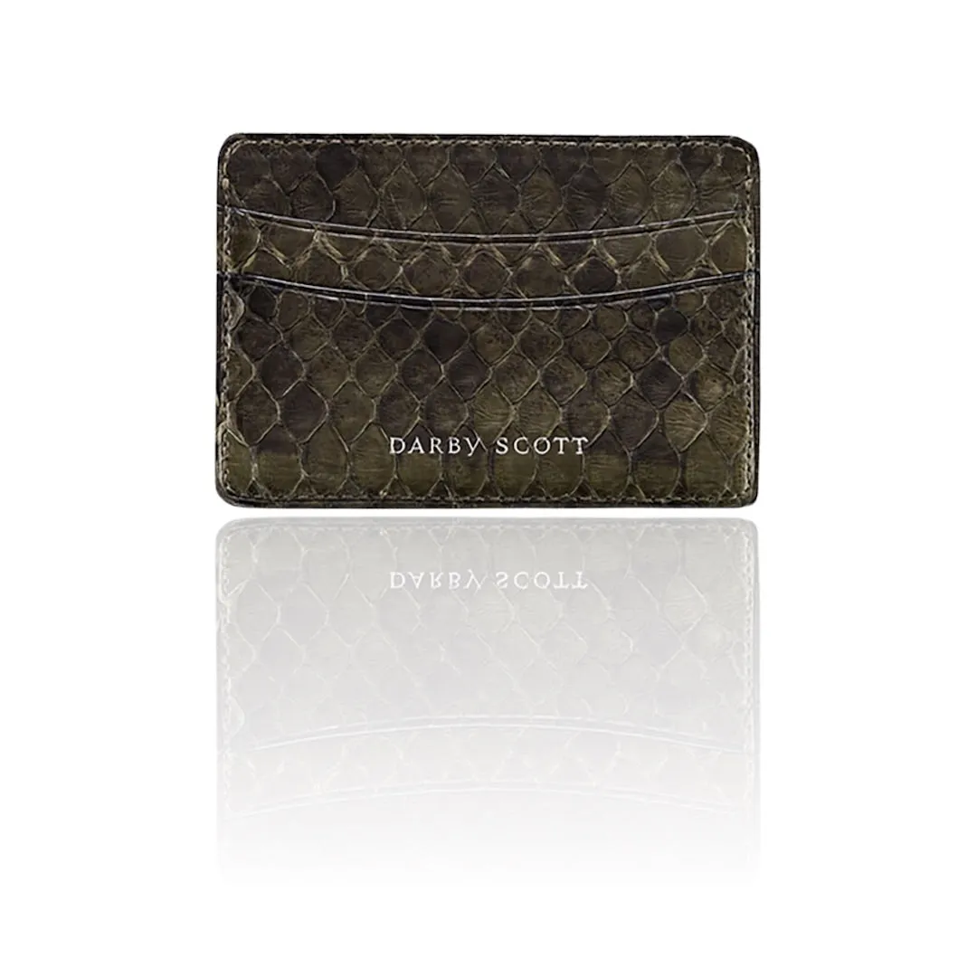 Credit Card Case -  Dark Olive