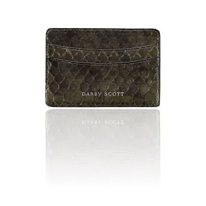 Credit Card Case -  Dark Olive