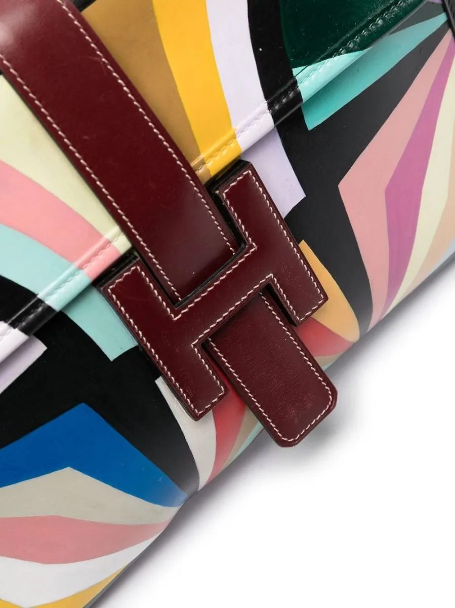 Customised Geometric Jige Clutch