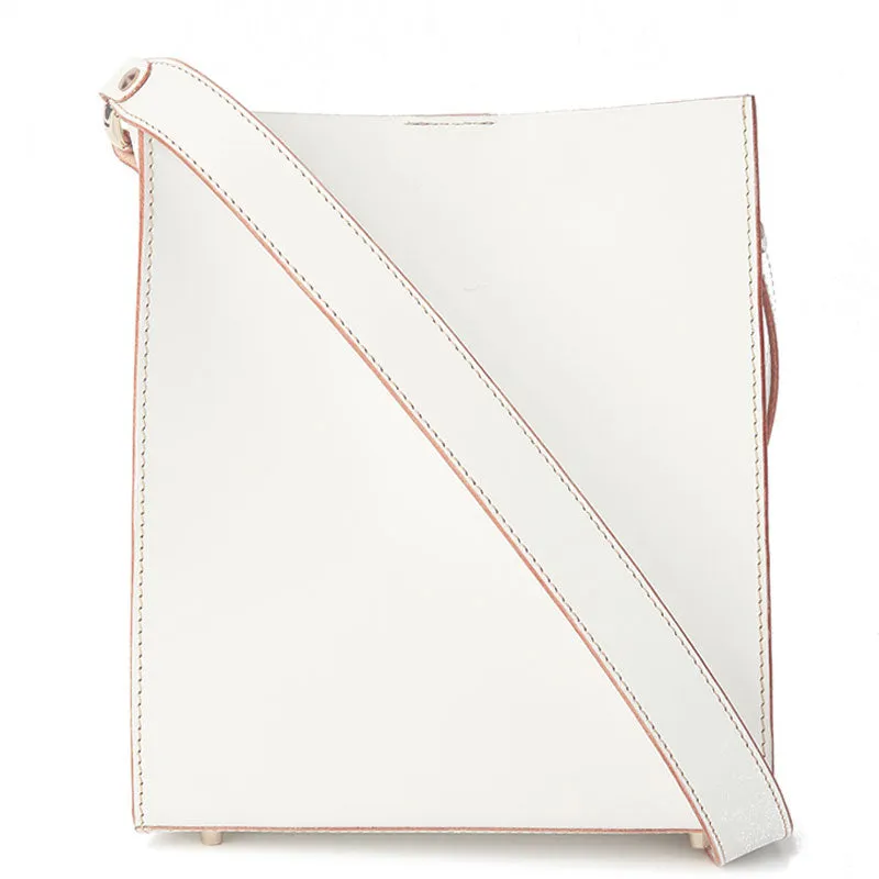 Fashion White Leather Women Tote Bag Tote White Shoulder Bag For Women