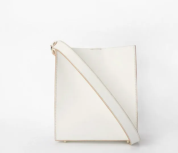 Fashion White Leather Women Tote Bag Tote White Shoulder Bag For Women